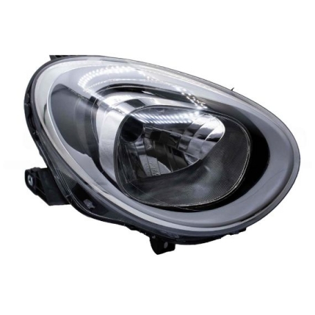 Accéder à la pièce Phare électrique droit, noir, H4