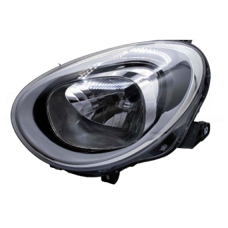 Accéder à la pièce Phare électrique gauche, noir, H4