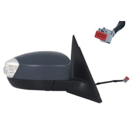 Accéder à la pièce Rétroviseur droit, électrique, convexe, chauffant, apprêté, avec indicateur de direction (6 broches)