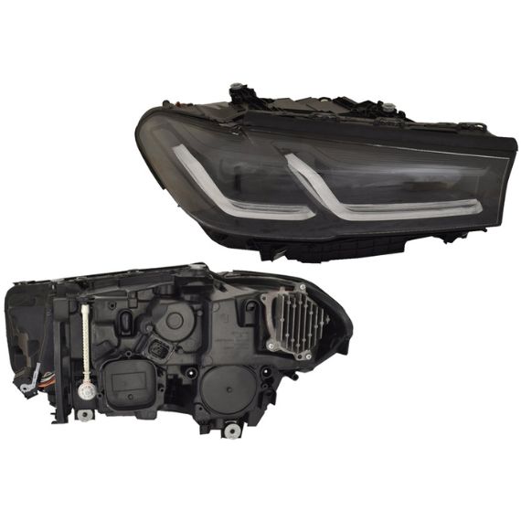 Accéder à la pièce Phare électrique droit, LED (Moteur)