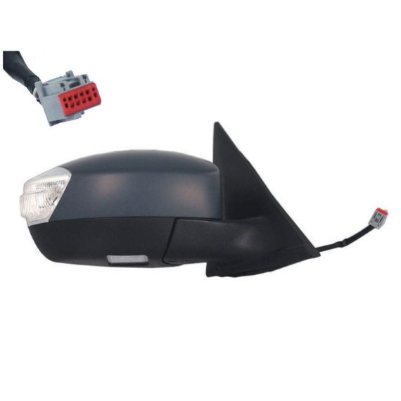 Rétroviseur droit électrique, convexe, chauffant, apprêté, avec feu clignotant, courtoisie (7 broches) FORD-GALAXY  pour FORD GALAXY   pour FORD GALAXY
