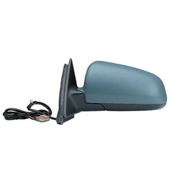 Rétroviseur gauche électrique, asphérique, chauffant, apprêté (7 broches) AUDI-A4 (B6) pour AUDI A4  pour AUDI A4