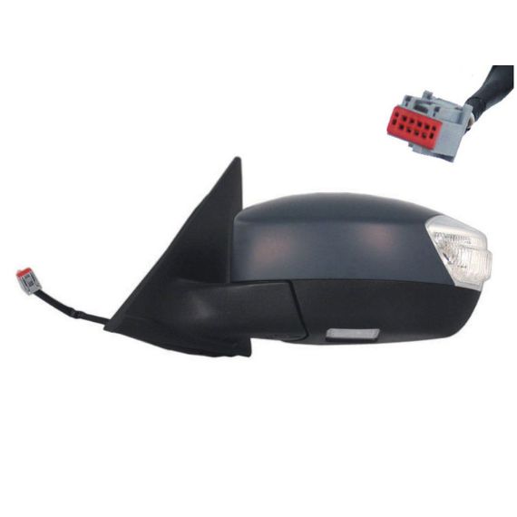 Rétroviseur gauche électrique, asphérique, chauffant, apprêté, avec feu clignotant, courtoisie (7 broches) FORD-GALAXY  pour FORD GALAXY   pour FORD GALAXY