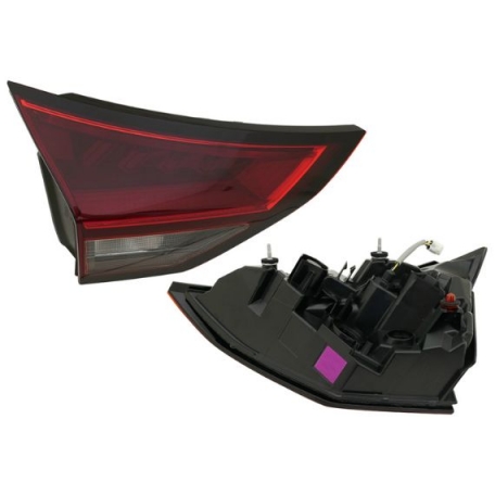 Accéder à la pièce Feu arrière gauche, intérieur, LED