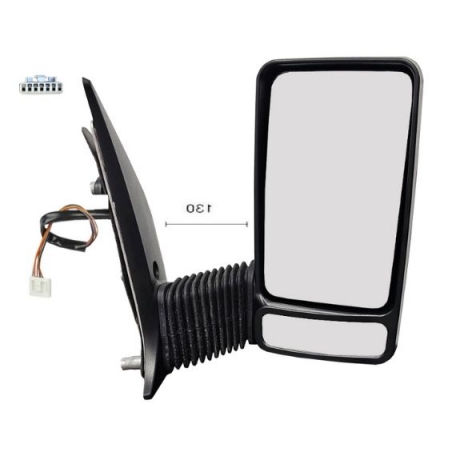 Accéder à la pièce Rétroviseur électrique droit, convexe, chauffant (5 broches) (bras moyen)