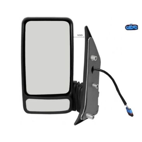 Accéder à la pièce Rétroviseur gauche manuel + sonde [Court]