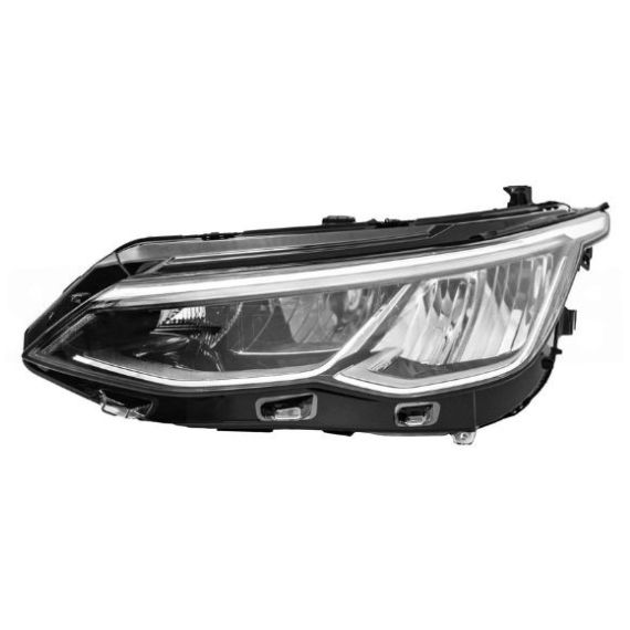 Accéder à la pièce Phare électrique gauche, noir, LED (Moteur)