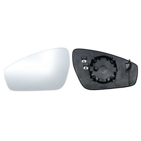 Accéder à la pièce Glace + support rétroviseur gauche, convexe, chauffant Accéder à la pièce Glace + support rétroviseur gauche, convexe, chauffant