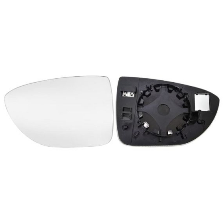Accéder à la pièce Glace + support rétroviseur gauche, convexe, chauffant