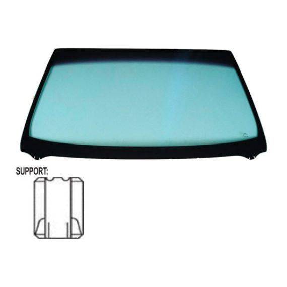 Pare-brise teinté vert dégradé bleu