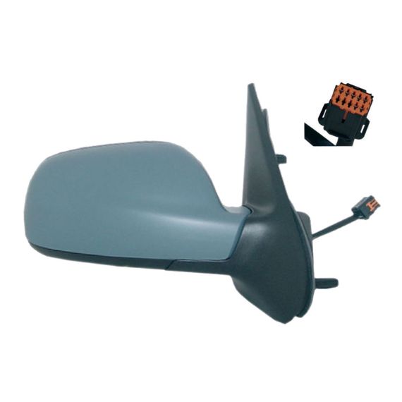 Rétroviseur droit électrique à peindre + sonde 03-> CITROEN-XSARA pour CITROEN XSARA  pour CITROEN XSARA