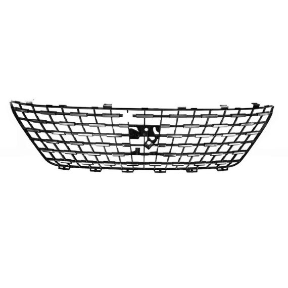 Accéder à la pièce Grille noire avec garniture chromée