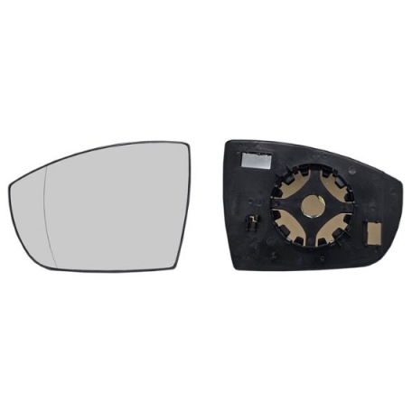 Accéder à la pièce Glace + support rétroviseur gauche, asphérique