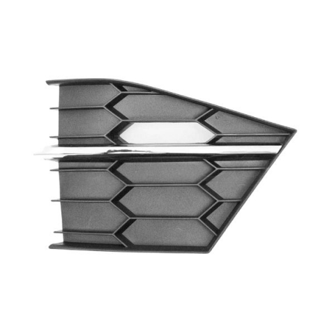 Accéder à la pièce Grille pare-chocs droite, noire, moulure chromée Accéder à la pièce Grille pare-chocs droite, noire, moulure chromée