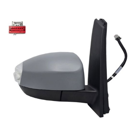 Accéder à la pièce Rétroviseur électrique droit, convexe, apprêté, avec feu clignotant, sonde (7 broches)