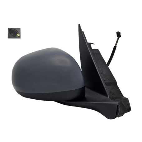 Accéder à la pièce Rétroviseur électrique droit, convexe, chauffant, apprêté, rabattable, sonde, courtoisie (10 broches)