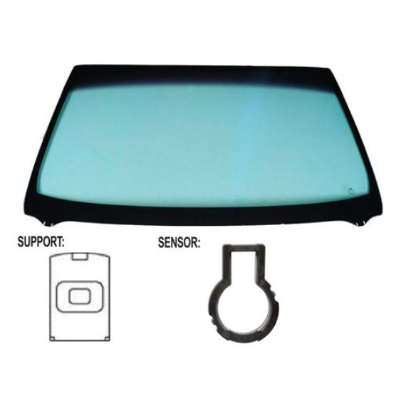 Accéder à la pièce Pare-brise vert, capteur pluie/lumière