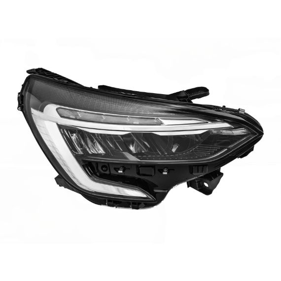 Accéder à la pièce Phare électrique droit, moulure chromée, LED