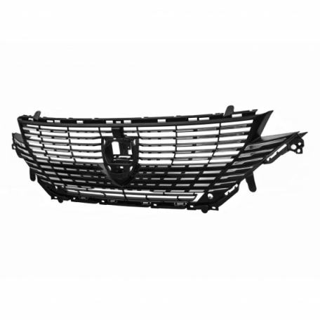 Accéder à la pièce Grille noire grainée, avec inserts chromés