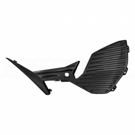 Accéder à la pièce Grille pare-chocs avant gauche, noir brillant, avec trou capteur