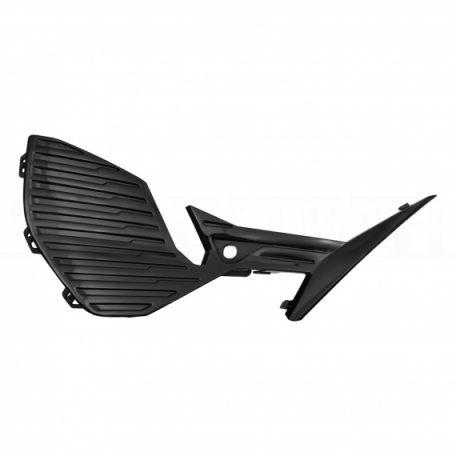 Accéder à la pièce Grille pare-chocs avant droit, noir brillant, avec trou capteur