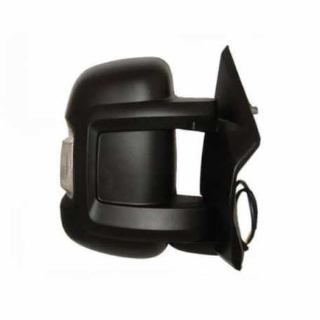 Accéder à la pièce Rétroviseur électrique droit, noir, convexe, angle mort, chauffant, avec feu clignotant (court) (Depuis 2022)