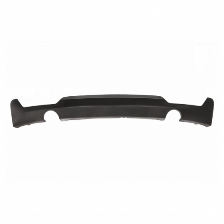 Accéder à la pièce Spoiler pare-chocs arrière, noir, double échappement (Coupé/Cabriolet/M-TECH)