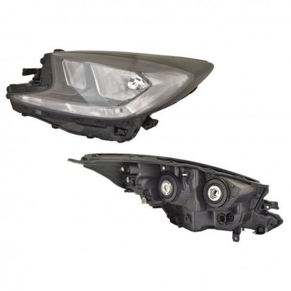 Accéder à la pièce Phare électrique gauche, LED, H11+HB3