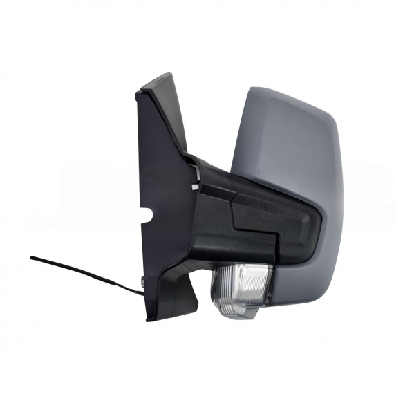 Accéder à la pièce Rétroviseur manuel gauche, apprêté, convexe, avec feu clignotant (2 broches)