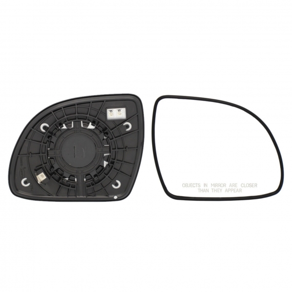 Accéder à la pièce Glace + support rétroviseur droit, convexe, chauffant (2 broches)