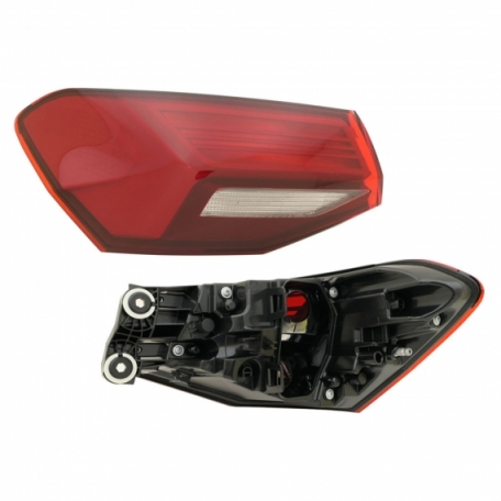 Accéder à la pièce Feu arrière gauche, extérieur