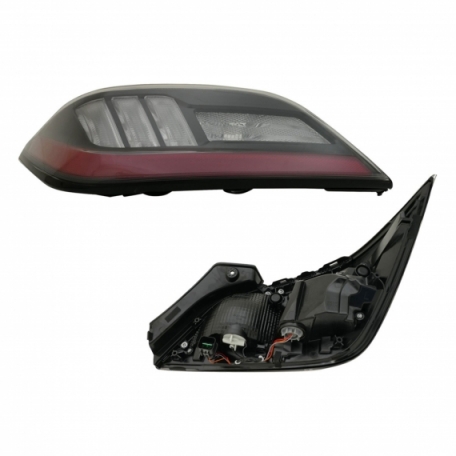 Accéder à la pièce Feu arrière gauche, LED