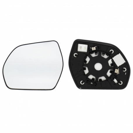 Accéder à la pièce Glace + support rétroviseur gauche, convexe, chauffant (2 broches)