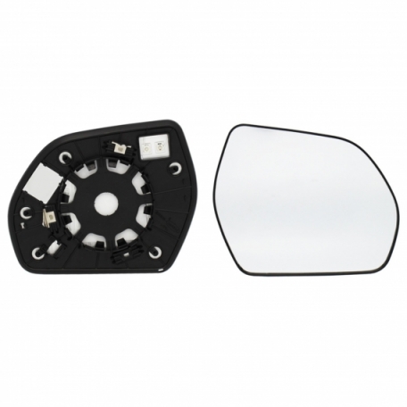 Accéder à la pièce Glace + support rétroviseur droit, convexe, chauffant (2 broches)