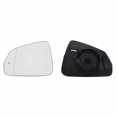 Accéder à la pièce Glace + support rétroviseur gauche, asphérique, thermique, side (2 broches)