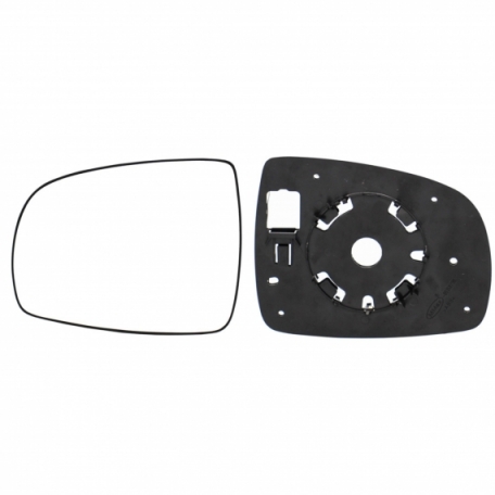 Accéder à la pièce Glace + support rétroviseur gauche, convexe