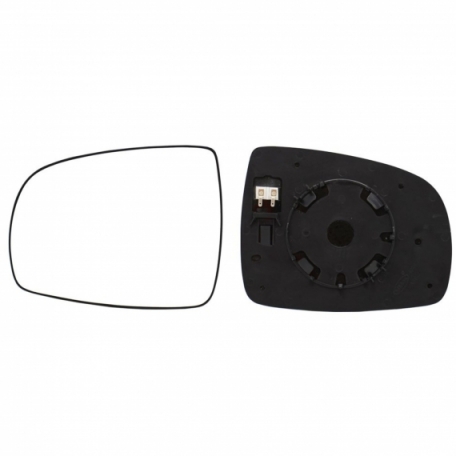 Accéder à la pièce Glace + support rétroviseur gauche, convexe, chauffant (2 broches)
