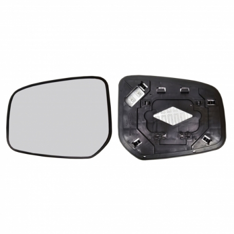 Accéder à la pièce Glace + support rétroviseur gauche, convexe, chauffant (2 broches)