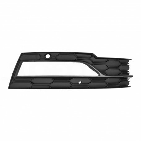 Accéder à la pièce Grille pare-chocs avant droite, noire, avec trous antibrouillard