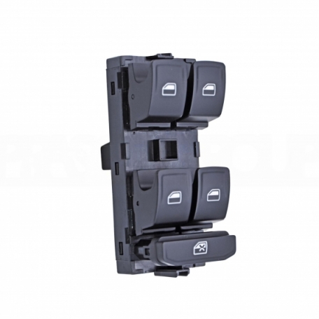 Accéder à la pièce Panneau 4 interrupteurs, lève-vitre avant gauche, noir (10 broches) Accéder à la pièce Panneau 4 interrupteurs, lève-vitre avant gauche, noir (10 broches)