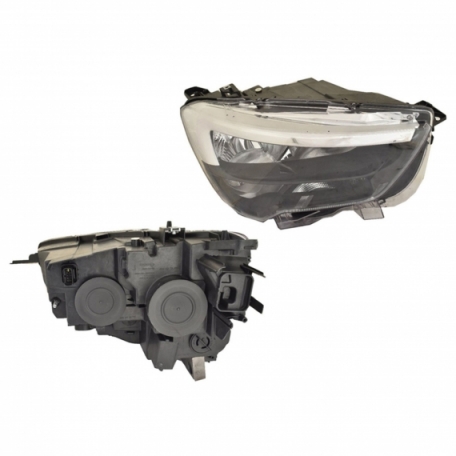 Accéder à la pièce Phare manuel et électrique droit, H1+H7 (moteur)
