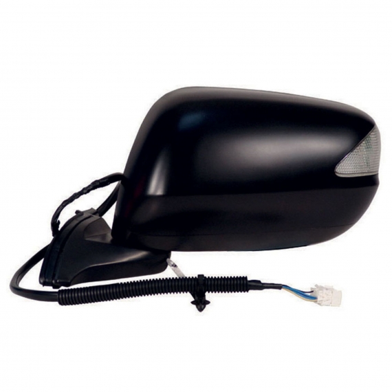 Accéder à la pièce Rétroviseur électrique gauche, apprêté, convexe, chauffant, rabattable, avec feu clignotant (9 broches)