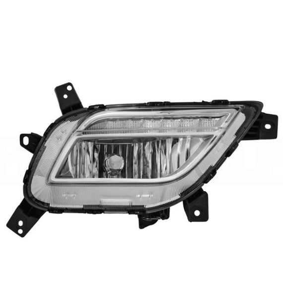 Accéder à la pièce Feu antibrouillard droit avec éclairage diurne LED + H8