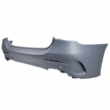 Accéder à la pièce Pare-chocs arrière avec cache crochet, avec trous pour capteurs, park assist (Mod AMG)