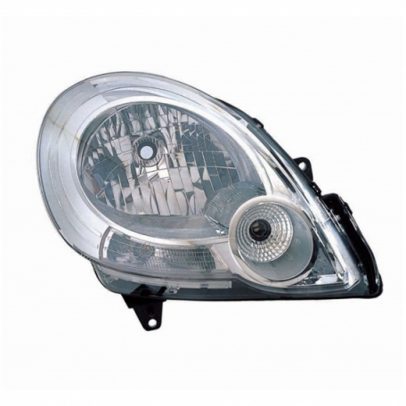 Accéder à la pièce Phare électrique droit, chromé, feu de jour, H4