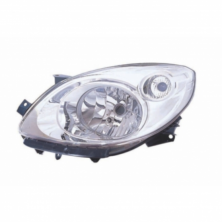 Accéder à la pièce Phare électrique gauche, chromé, H4