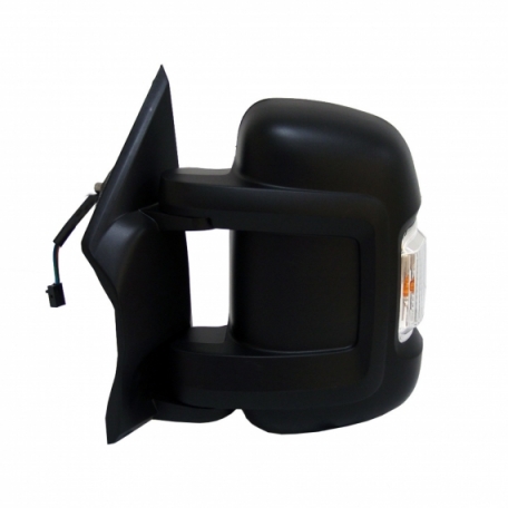 Accéder à la pièce Rétroviseur électrique gauche, convexe, chauffant, avec feu clignotant (16W), sonde (10 broches) (bras court)