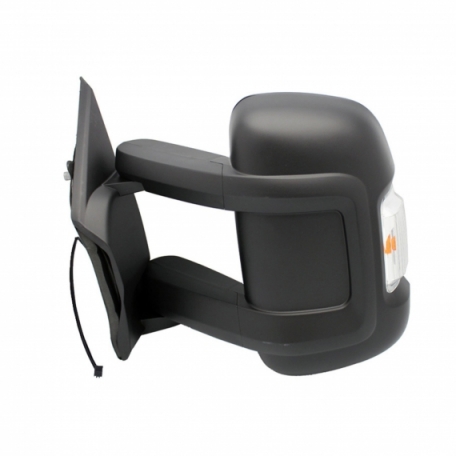 Accéder à la pièce Rétroviseur électrique gauche, convexe, chauffant, avec feu clignotant, sonde (10 broches) (Bras long)