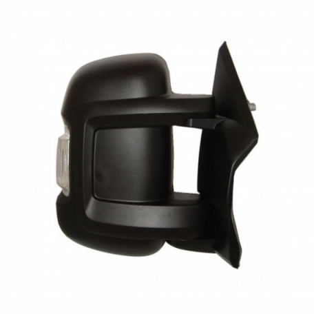 Accéder à la pièce Rétroviseur manuel droit, convexe, avec feu clignotant (2 broches) (Bras court)