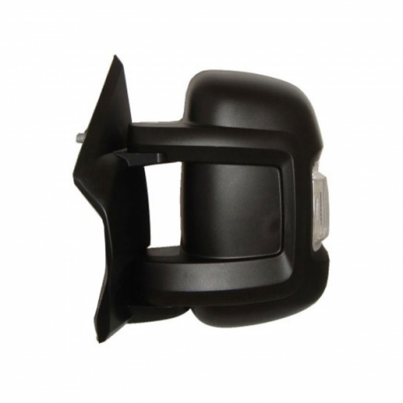 Accéder à la pièce Rétroviseur manuel gauche, convexe, avec feu clignotant (2 broches) (Bras court)